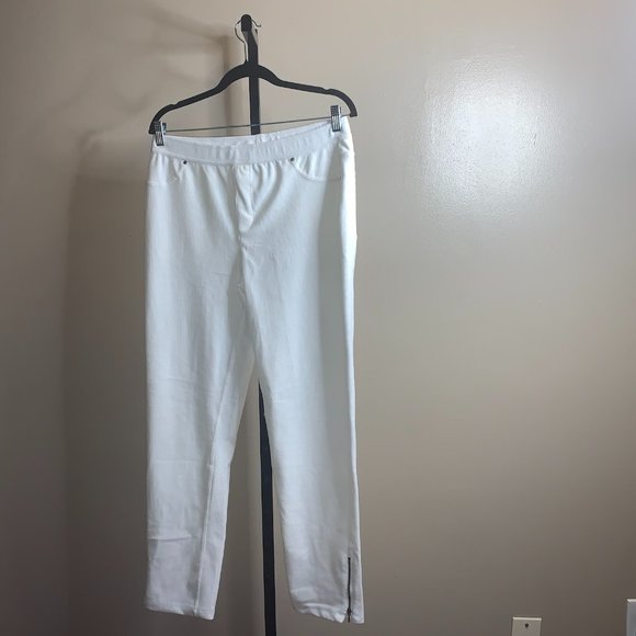 Pantalon Susan Graver Jambe Droite – Velours Côtelé Chocolat, Taille M, Neuf Sans étiquette